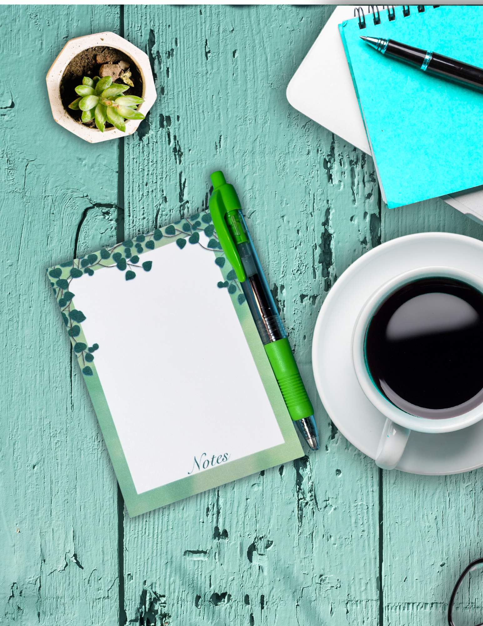 Verdant Vines Notepad