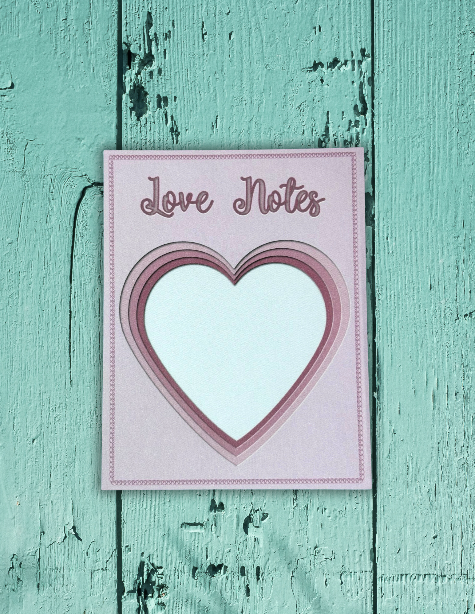 Love Notes Mini Notepad – 3.5" x 4.75"