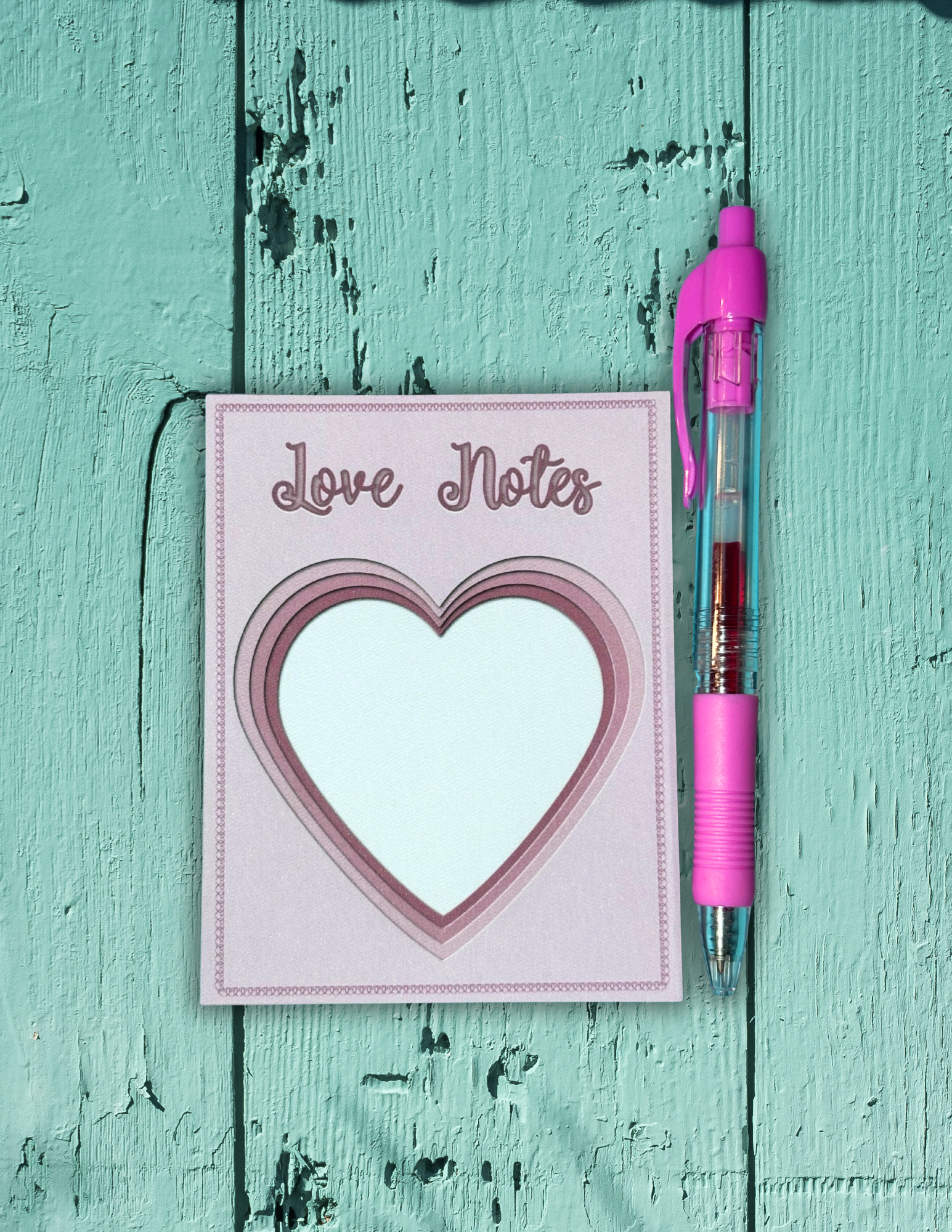 Love Notes Mini Notepad – 3.5" x 4.75"