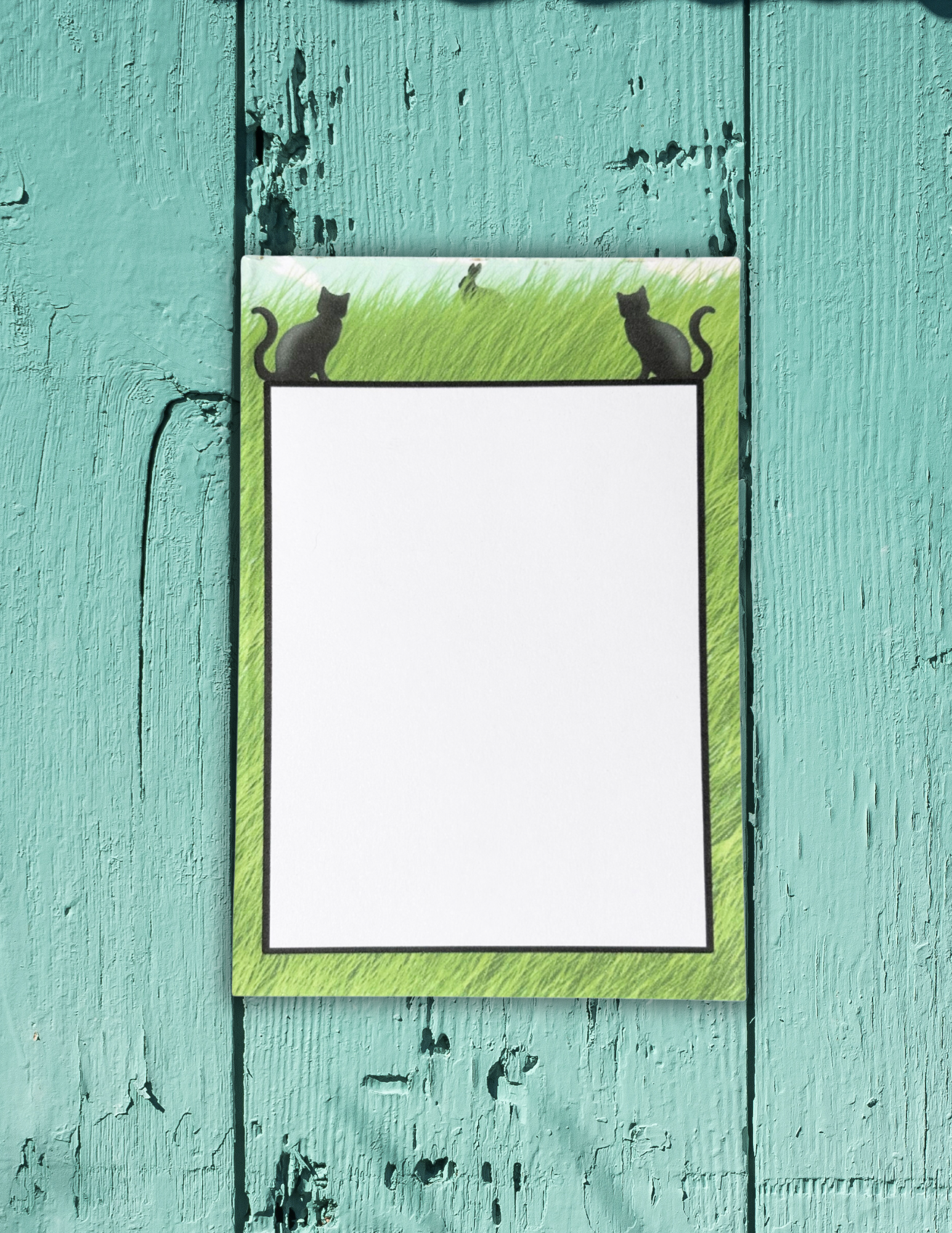 Whiskers in the Grass Notepad 3.5"x4.75"