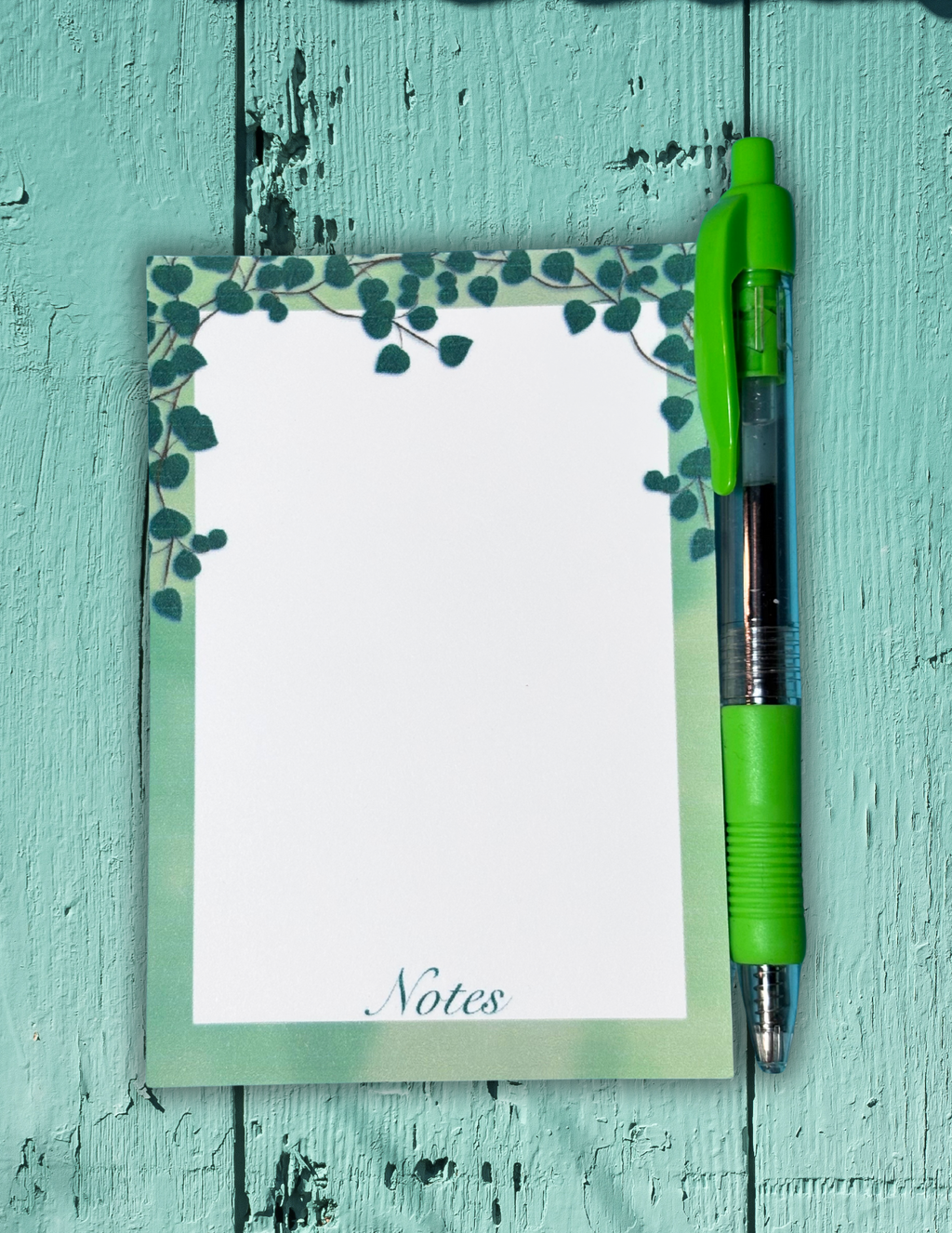 Verdant Vines Notepad