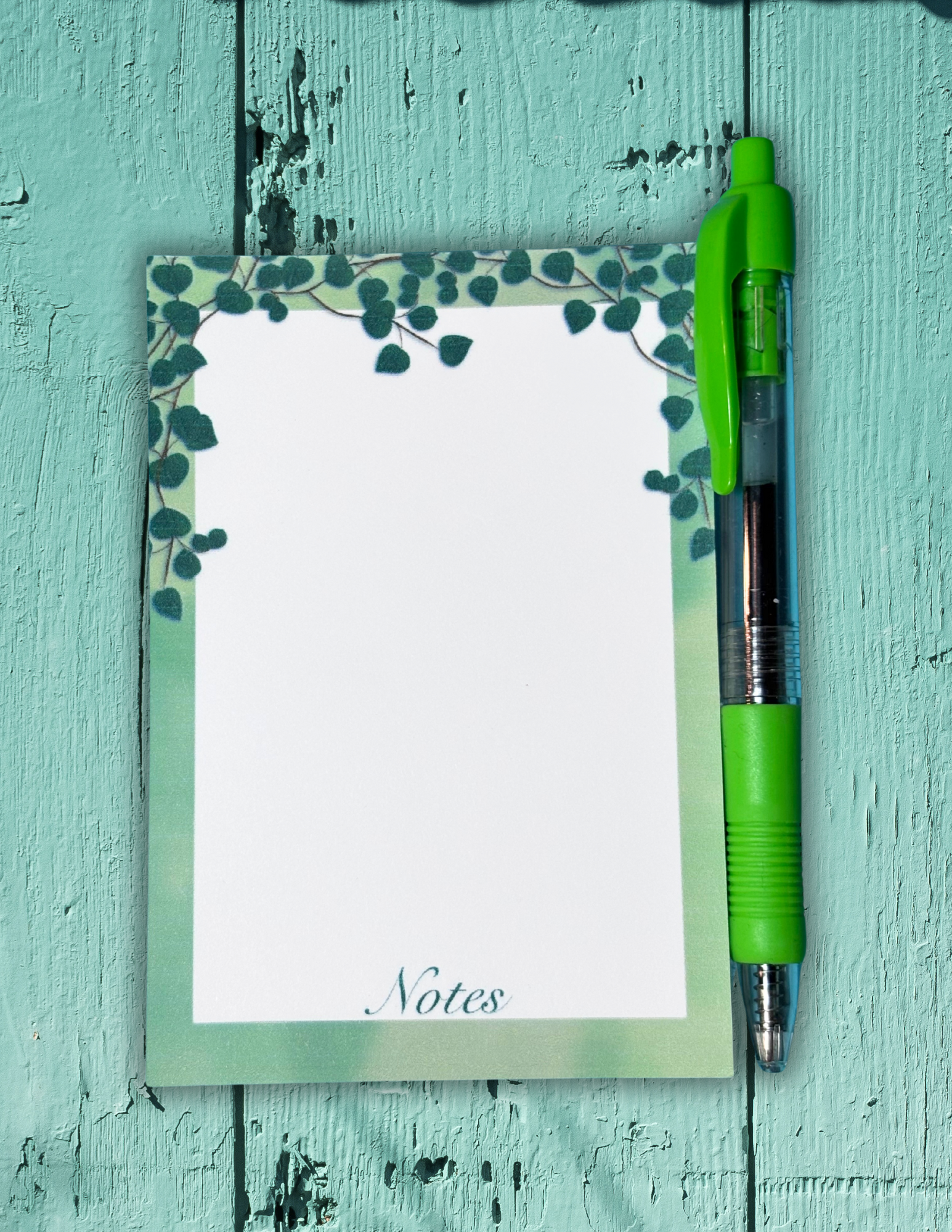 Verdant Vines Notepad