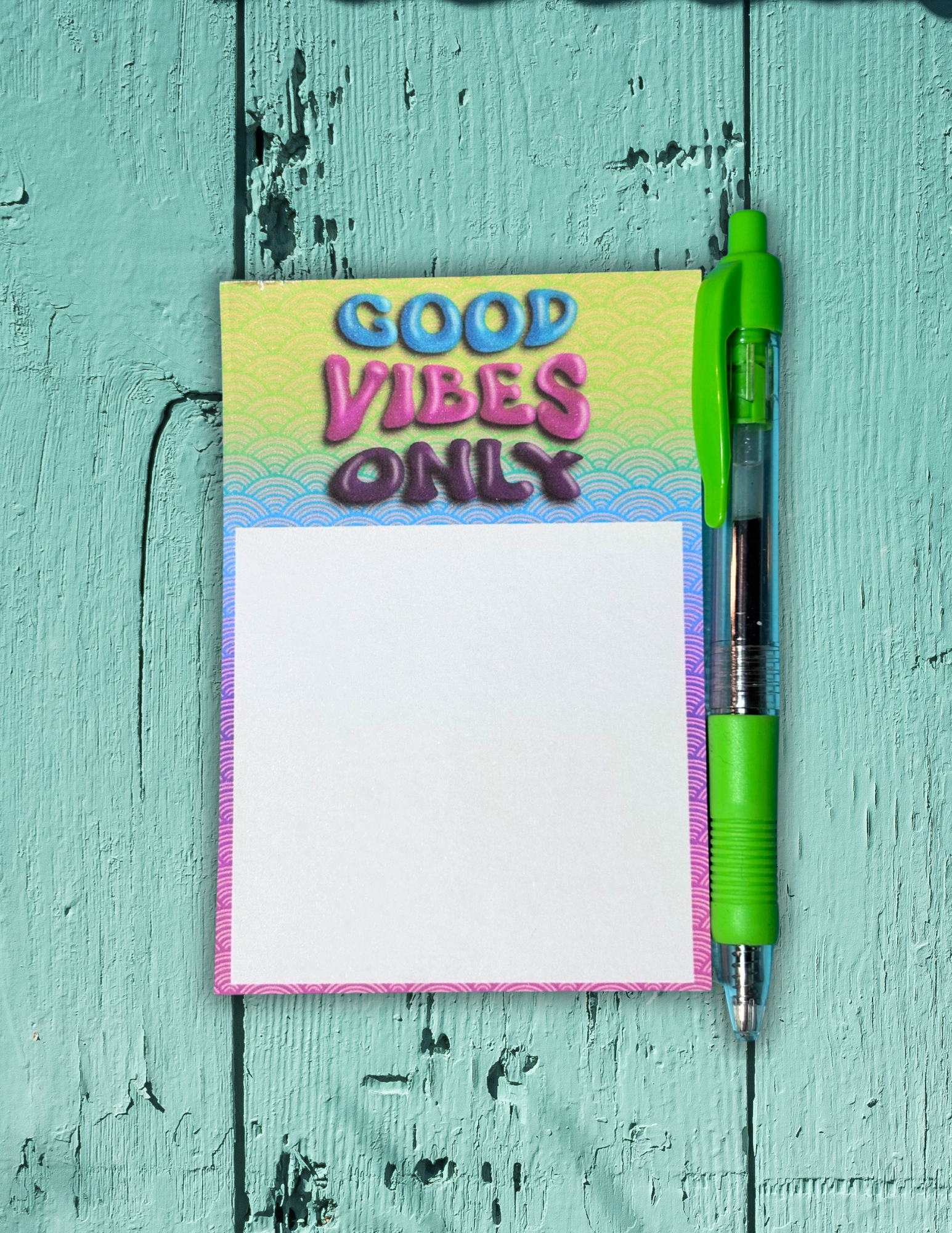 Good Vibes Only Notepad