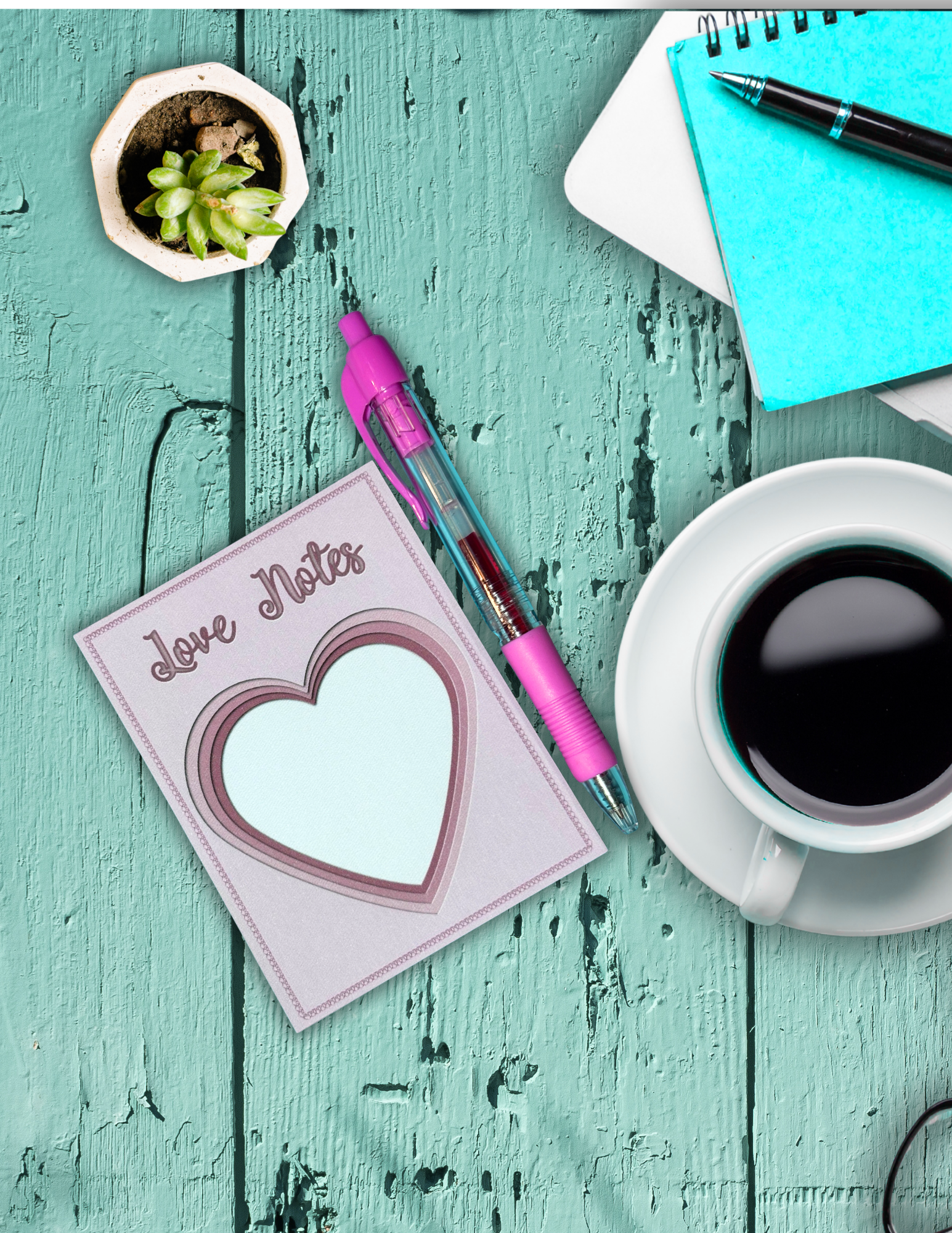 Love Notes Mini Notepad – 3.5" x 4.75"