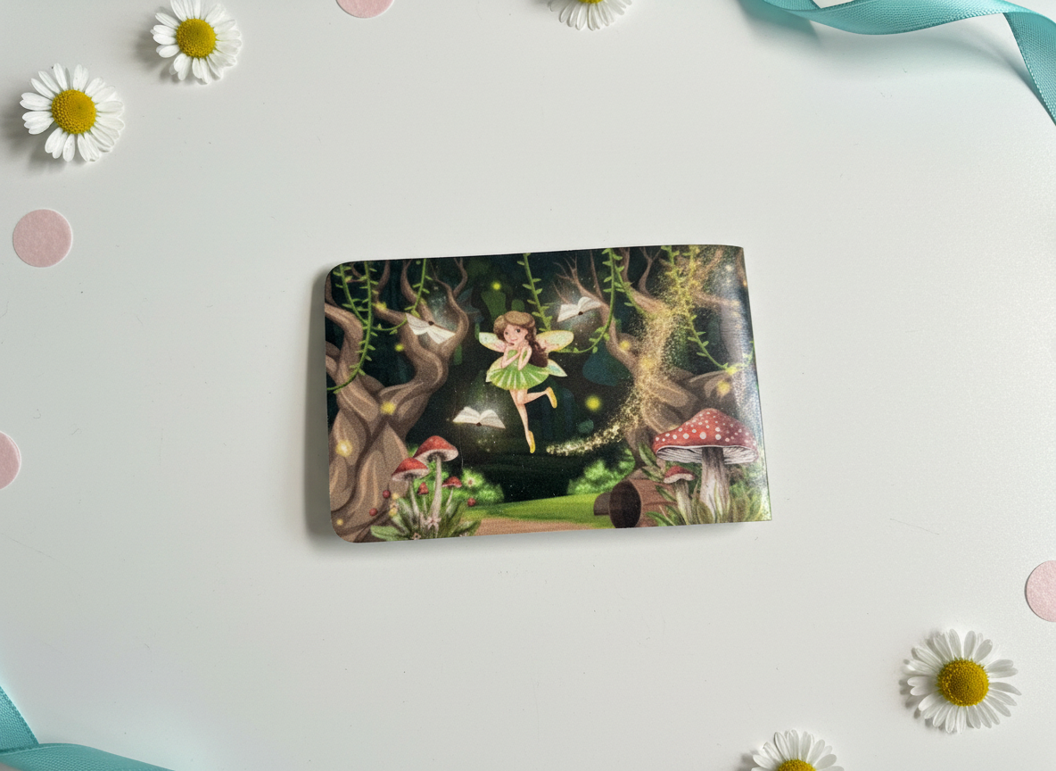 Fairy Forest Magnetic Bookmark | Laminated Page Marker | 2” x 3”
