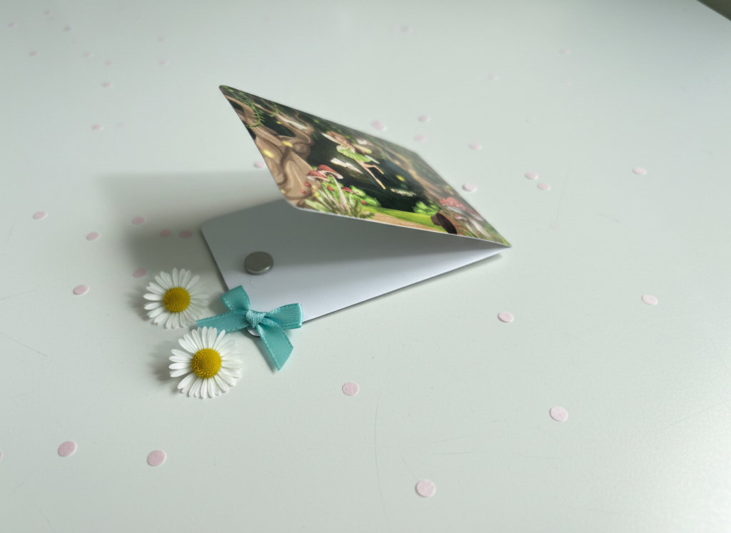 Fairy Forest Magnetic Bookmark | Laminated Page Marker | 2” x 3”