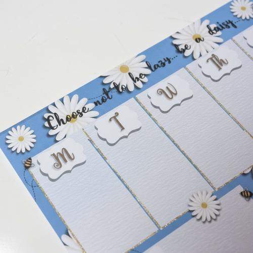 Be a Daisy Desktop Planner Notepad