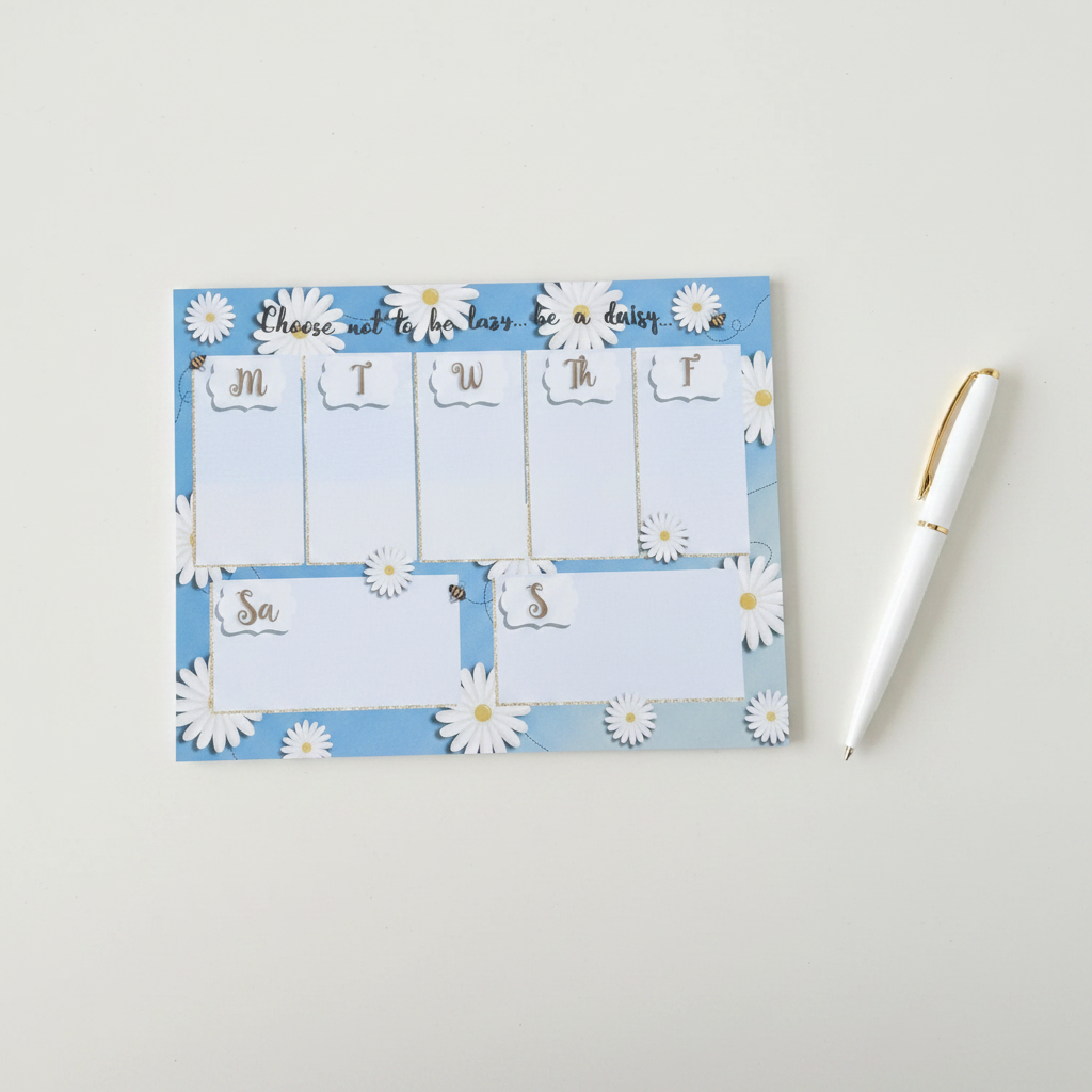 Be a Daisy Desktop Planner Notepad