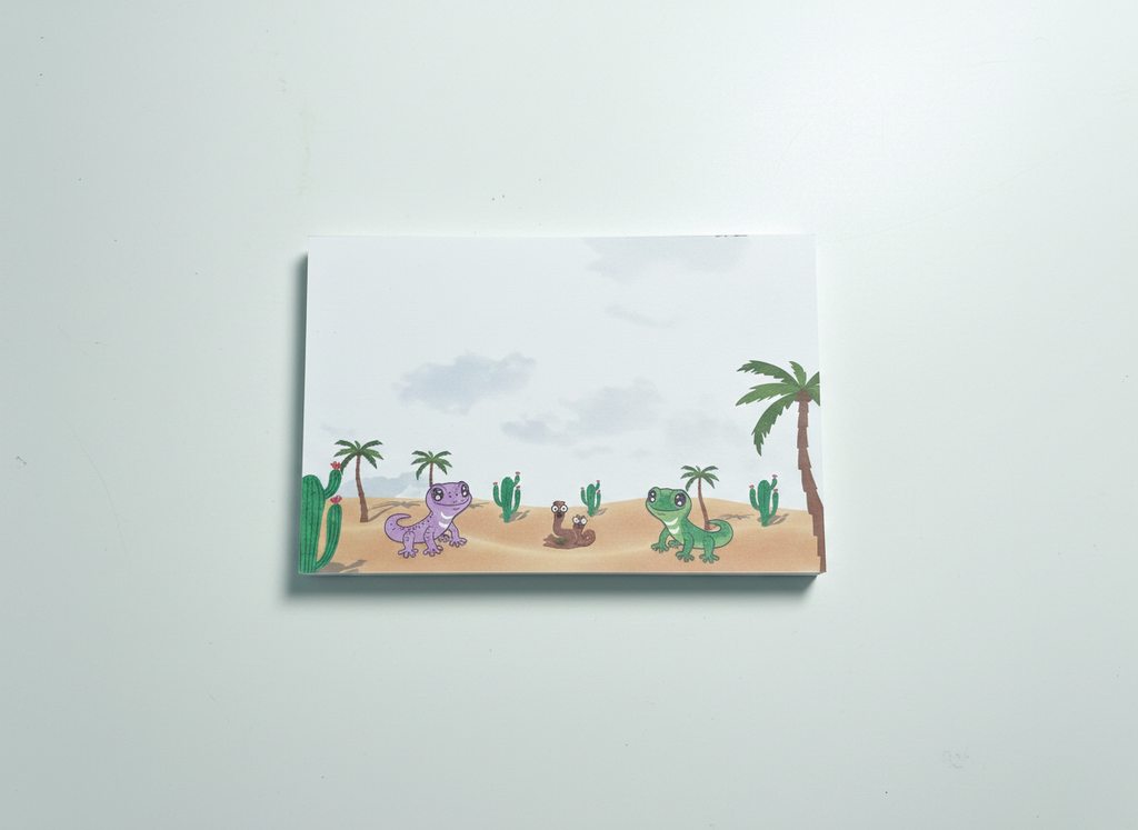 Desert Critters Notepad