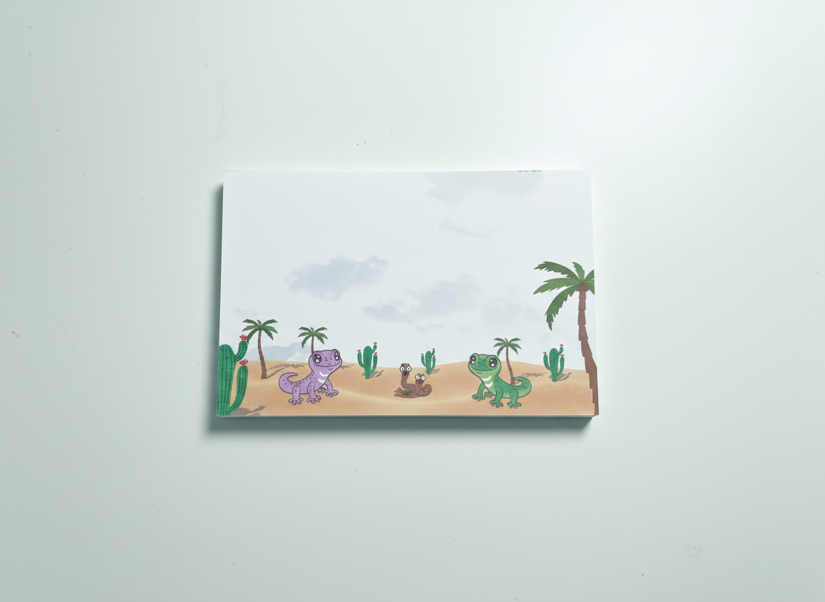 Desert Critters Notepad