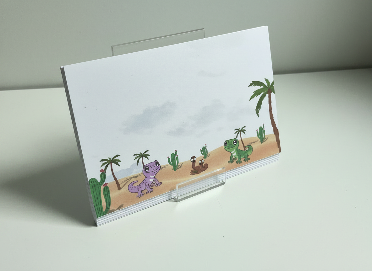 Desert Critters Notepad