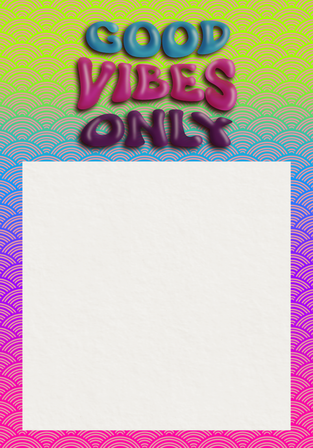 Good Vibes Only Notepad