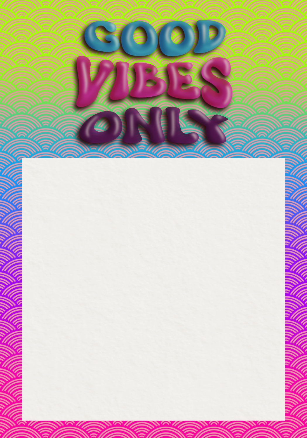 Good Vibes Only Notepad