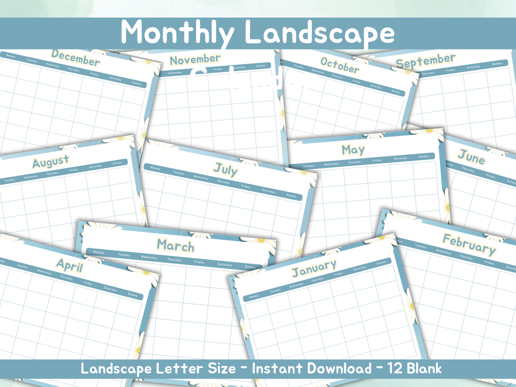Daisy Spring Cleaning Planner (Printable PDF)