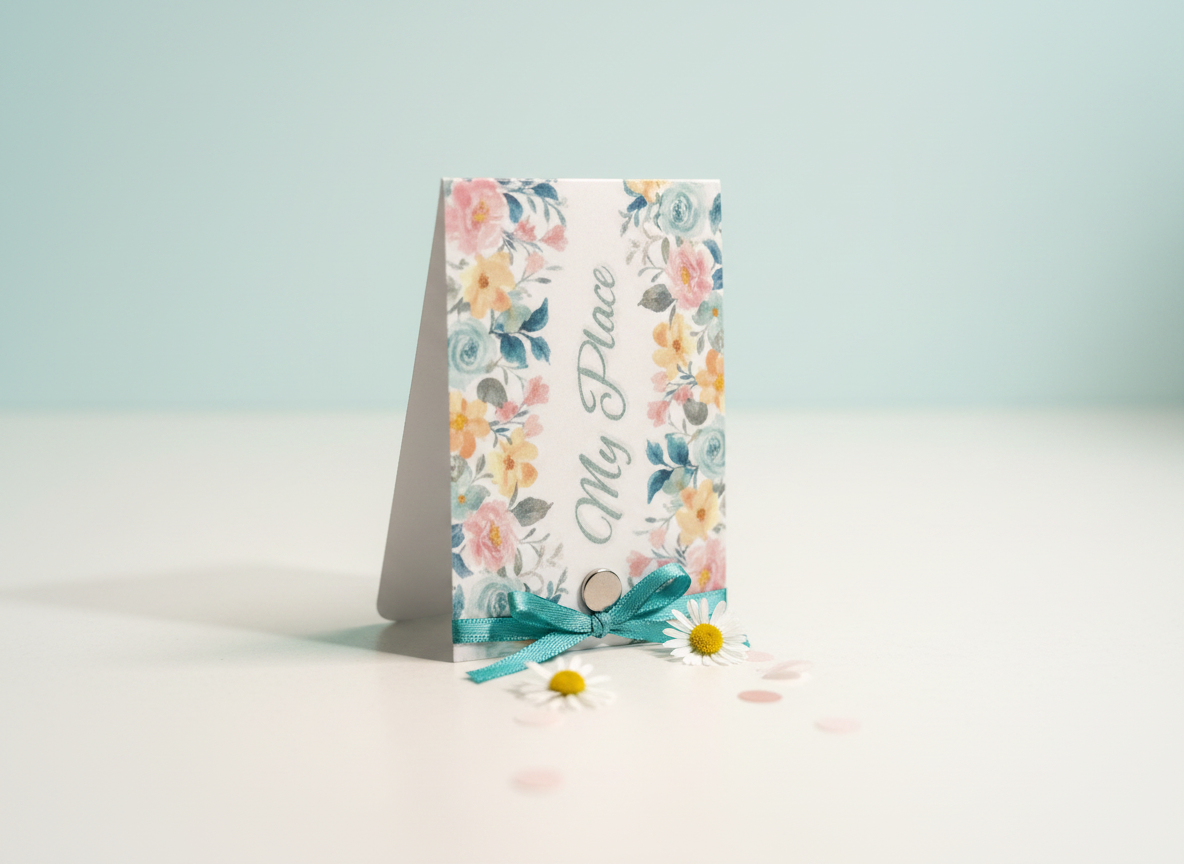 My Place Magnetic Bookmark | Laminated Page Holder | 2” x 3”